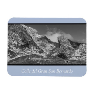 Rugged Landscape Gran San Bernardo  Magnet