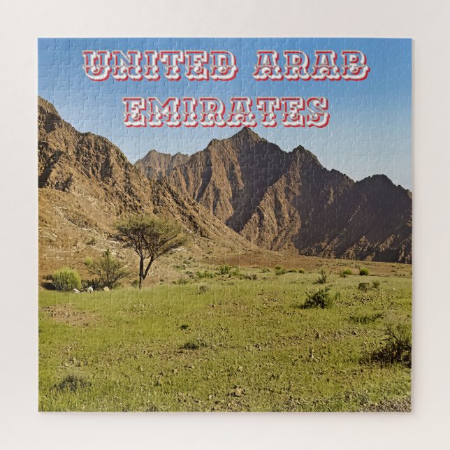 Rugged mountains  jigsaw puzzle (Vertical)