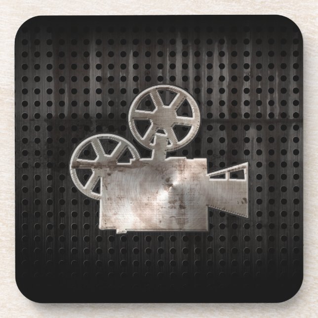 Rugged Movie Camera Coaster (Front)