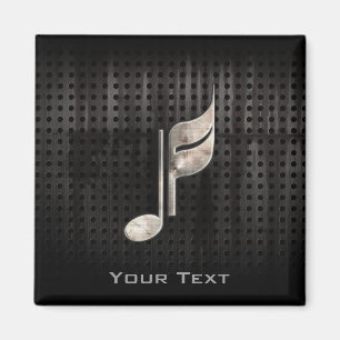 Rugged Music Note Magnet