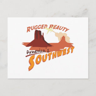 Rugged Peauty Postcard