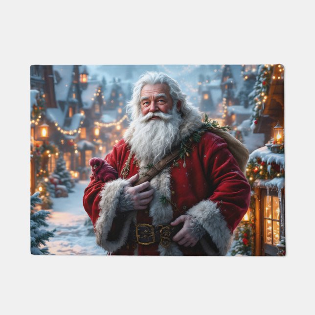 Rugged Santa Doormat (Front)