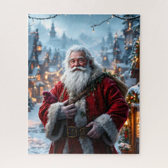 Rugged Santa Puzzle (Vertical)
