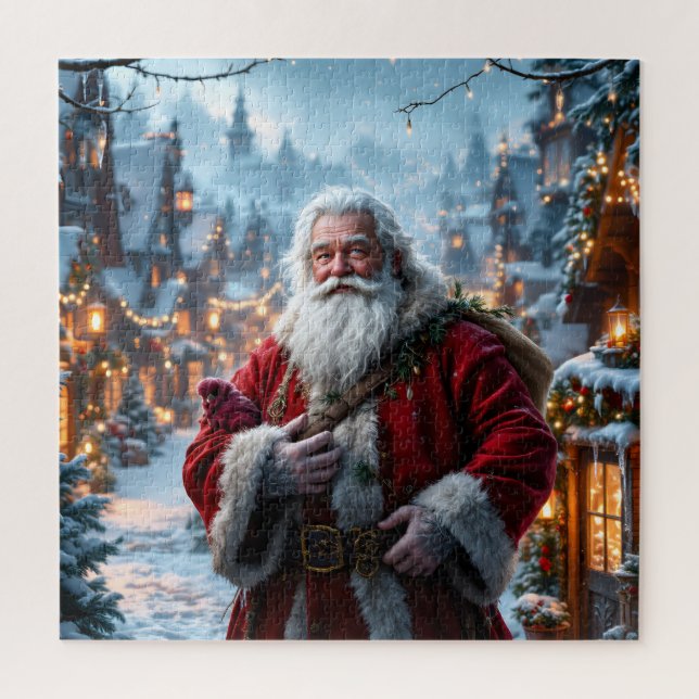 Rugged Santa Puzzle (Vertical)