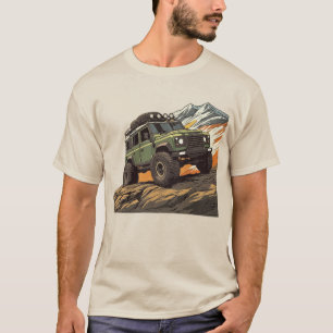 Rugged Vintage Land Rover Defender T-Shirt