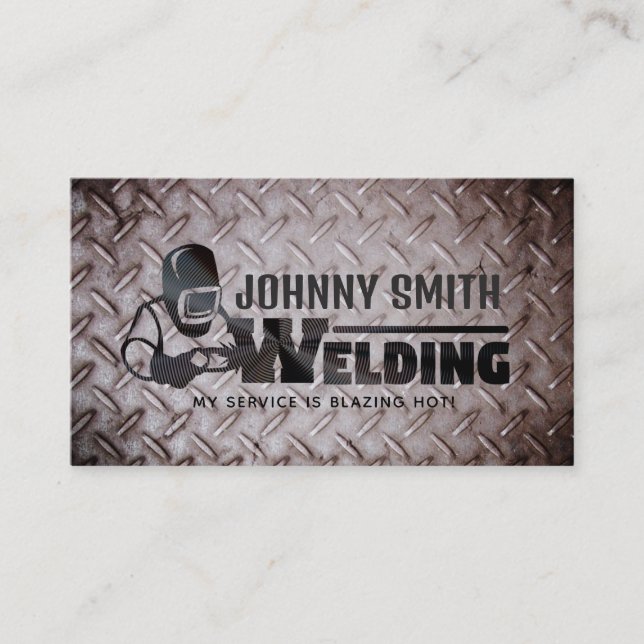 Rugged Welder Business Cards (Front)
