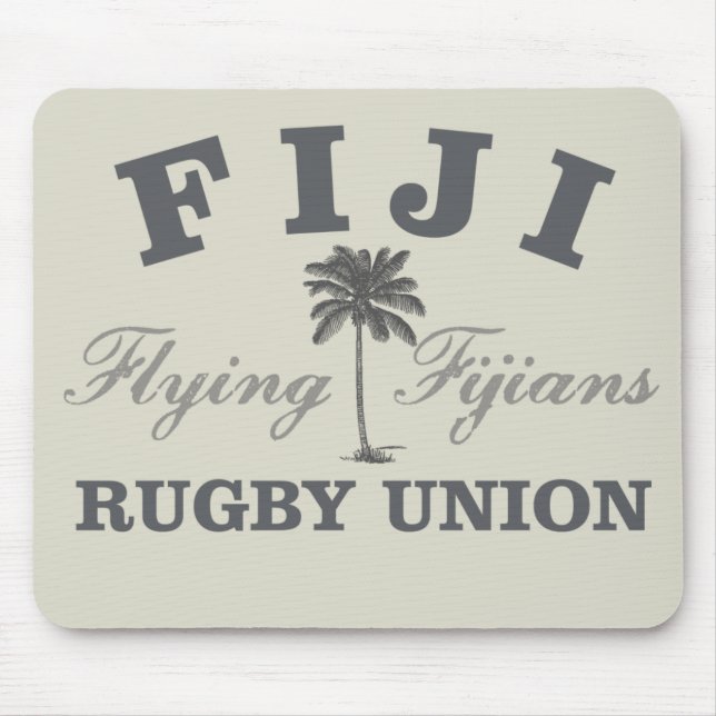 Ruggershirts Fiji Rugby Mousepad (Front)