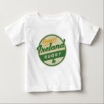 Ruggershirts Ireland Rugby Baby T-Shirt<br><div class="desc">Ruggershirts Ireland Rugby T-shirt with a retro-inspired Motif</div>