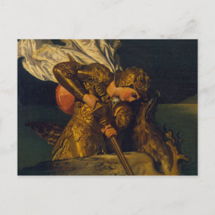 Ruggiero Rescuing Angelica Postcard