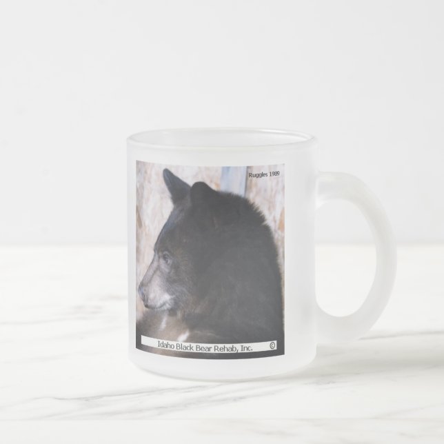 Ruggles Frosted Glass Mug (Right)