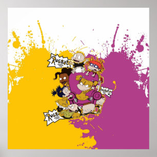 Rugrats For Air Jordan 1 Mid Para Mi Familia Poster