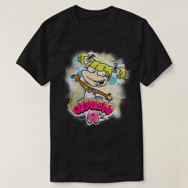 Rugrats Queen A for Angelica  T-Shirt (Design Front)
