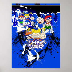 Rugrats To Match Air Jordan 13 Retro Hyper Royal Poster