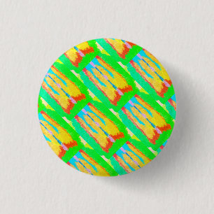 Rugs and Rags abstract pure art supreme         3 Cm Round Badge