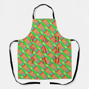 Rugs and Rags abstract pure art supreme            Apron