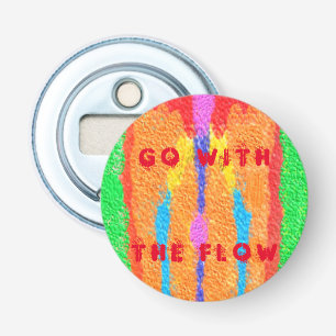 Rugs and Rags abstract pure art supreme            Bottle Opener