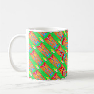 Rugs and Rags abstract pure art supreme        Coffee Mug