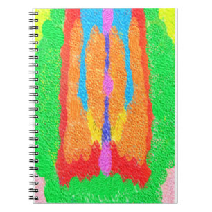 Rugs and Rags abstract pure art supreme Notebook