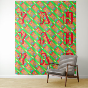 Rugs and Rags abstract pure art supreme Tapestry