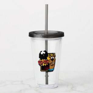 Ruh-Roh Scooby-Doo and a Ghost Acrylic Tumbler