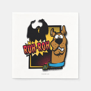 Ruh-Roh Scooby-Doo and a Ghost Napkin
