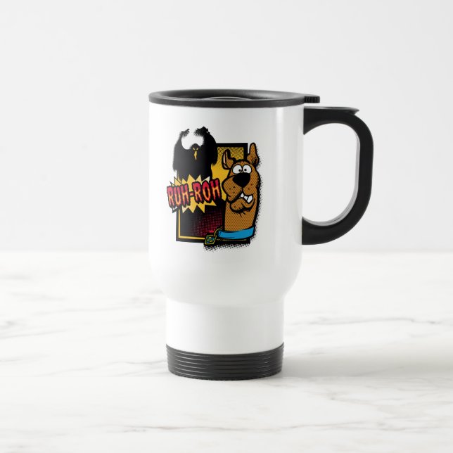 Ruh-Roh Scooby-Doo and a Ghost Travel Mug (Right)