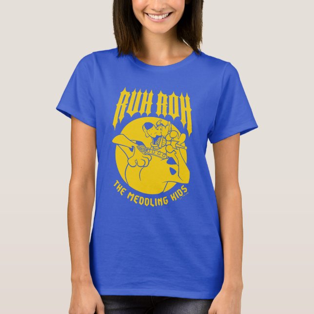 Ruh Roh Scooby-Doo The Meddling Kids Icon T-Shirt (Front)