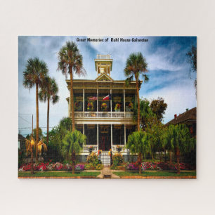 Ruhl House Galveston. Jigsaw Puzzle