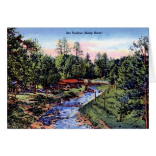Ruidoso New Mexico Scene along the Rio Ruidoso