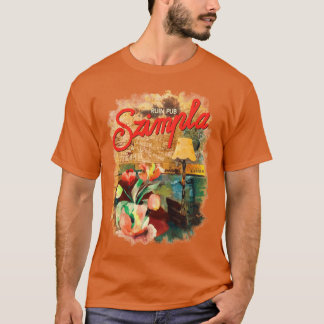 Ruin Pub Szimpla Lounge with Flowers in Budapest r T-Shirt