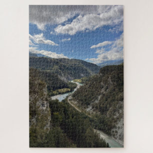 Ruinaulta Canyon Jigsaw Puzzle