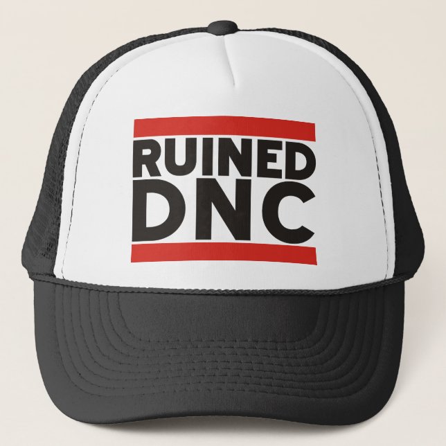 RUINED DNC TRUCKER HAT (Front)