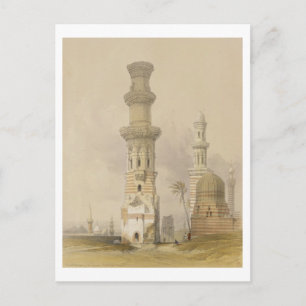 Ruined Mosques in the Desert, west of the Citadel, Postcard
