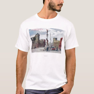 Ruins Along Mason Street, Union Square Statute T-Shirt