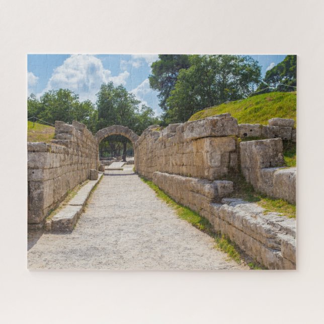 ruins in Ancient Olympia, Elis, Greece Jigsaw Puzzle (Horizontal)