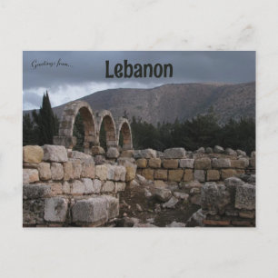 Ruins in Lebanon Postcard