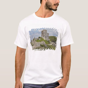 Ruins of Corfe Castle, near Wareham, Dorset, T-Shirt
