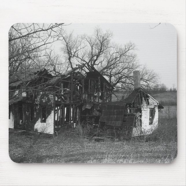 Ruins of farmhouse mouse mat (Front)