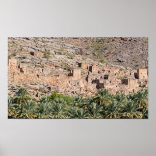 Ruins of Riwaygh as-Safil - Sultanate of Oman Poster