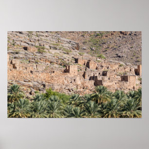 Ruins of Riwaygh as-Safil - Sultanate of Oman Poster