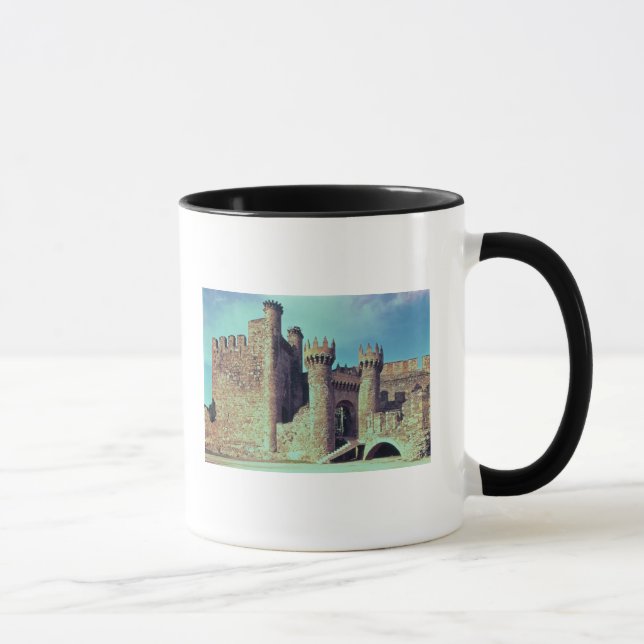 Ruins of the Castle of the Knights Templar Mug (Right)