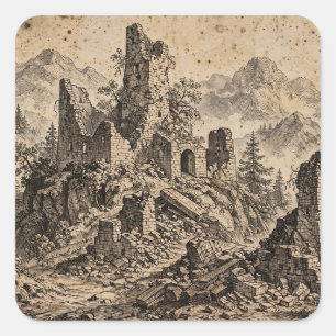 Ruins of the Fallen Keep Sticker