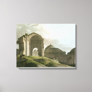 Ruins of the Palace at Madurai Canvas Print