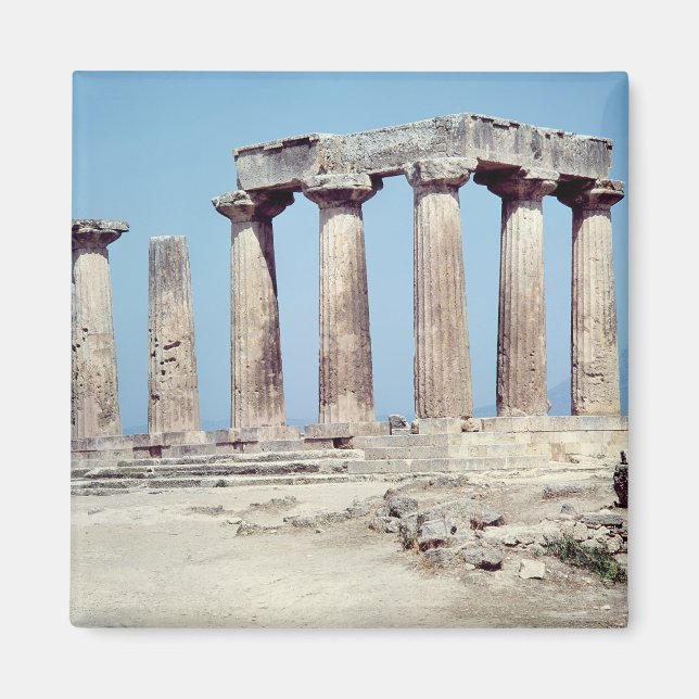 Ruins of the Temple of Apollo, c.550 BC Magnet (Front)