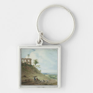 Ruins on Pir Pihar, near Monghy, Bihar, 1790 (w/c Key Ring