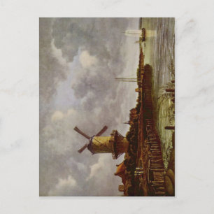 Ruisdael, Jacob Isaaksz. van M?hle von Wijk bei Du Postcard