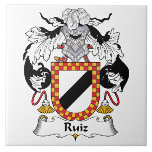 Ruiz Family Crest Tile