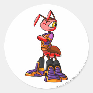 Ruki Kreludor Player Classic Round Sticker