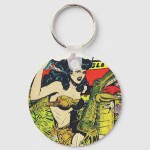 Rulah-Vintage Comic Book Key Ring