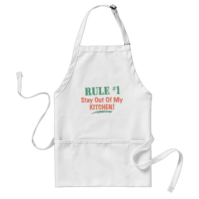 Rule #1 Stay Out Of My Kitchen Standard Apron (Front)